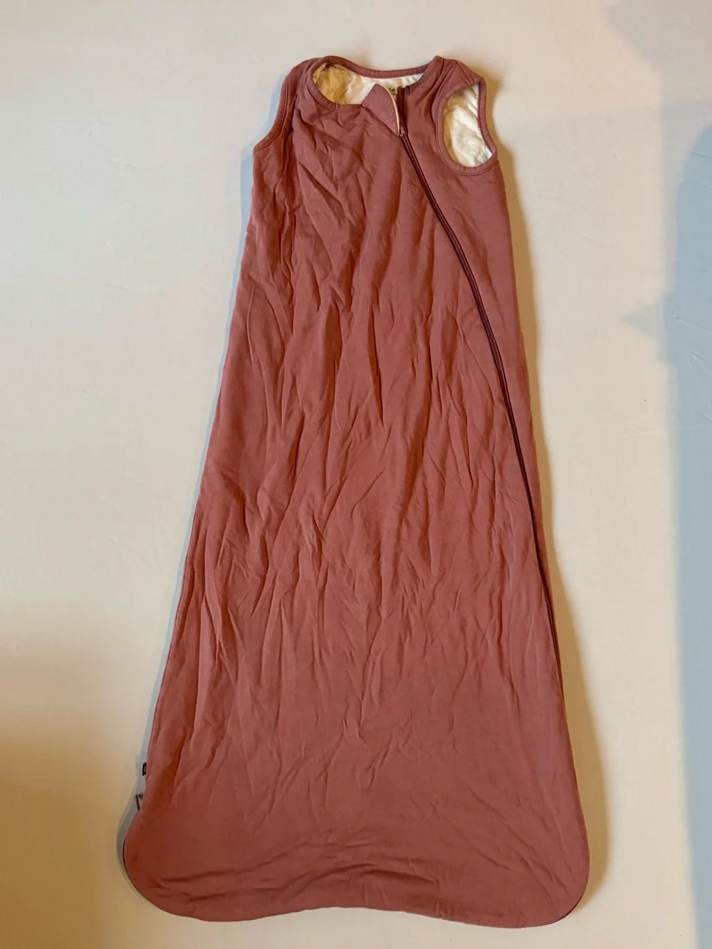 Kyte BABY Dusty Rose Sleeveless Zippered Sleep Sack